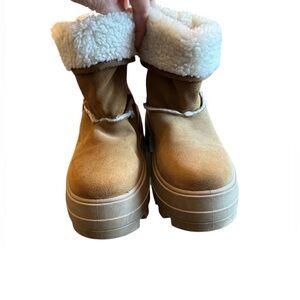ASOS Cozy Tan Lined Women's Boots